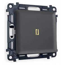 Выключатель одноклавишный с подсветкой без рамки Ambrella Volt MA902010 Quant