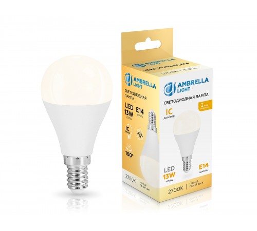 Лампа светодиодная Ambrella Light 451313 G45