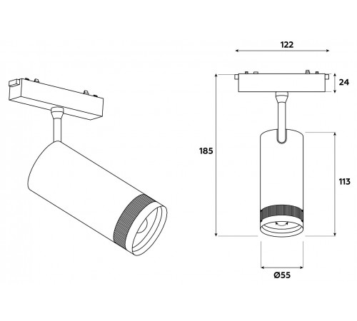 Светильник на штанге Ambrella Light GV1570 GV
