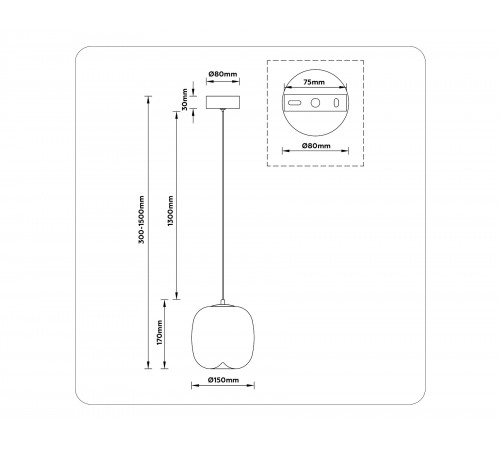 Подвесной светильник Ambrella Light LH11092 LH