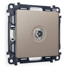 ТВ-розетка проходная без рамки Ambrella Volt MA373030 Quant