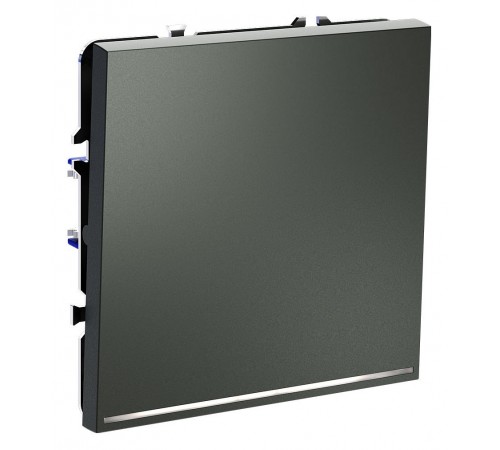 Выключатель проходной одноклавишный с подсветкой без рамки Voltum VLS010406 S70