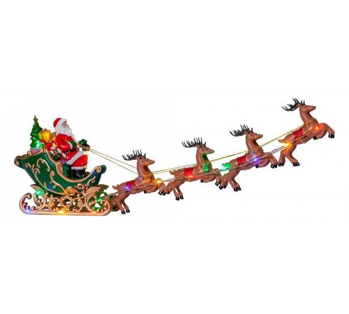 Дед Мороз световой (48х17 см) Deerville 411261