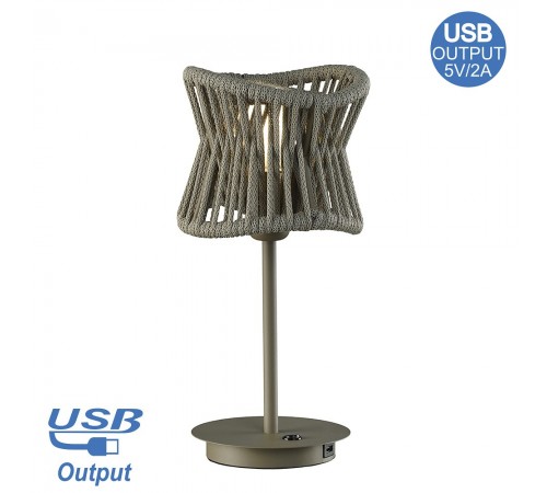 Настольная лампа декоративная Mantra 7134 Polinesia