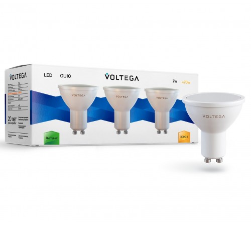 Лампа светодиодная Voltega 7249 Simple