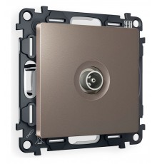 ТВ-розетка оконечная без рамки Ambrella Volt MA643010 Quant