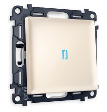 Выключатель проходной одноклавишный с подсветкой Ambrella Volt MA322040 Quant