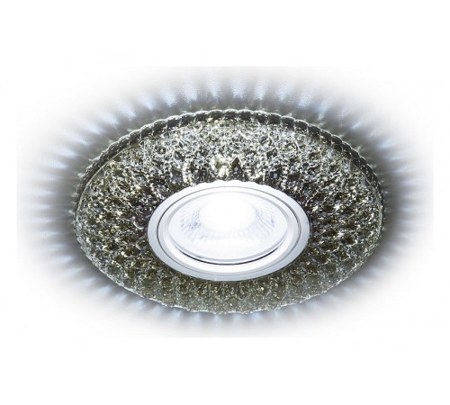 Встраиваемый светильник Ambrella S333 BK/CLD Led S333