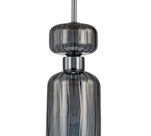 Подвесной светильник Escada 1141/1S Chrome/Smoke Gloss