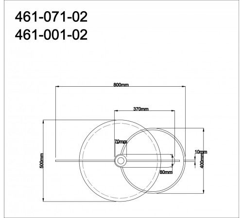 Накладной светильник Velante 461-071-02 461