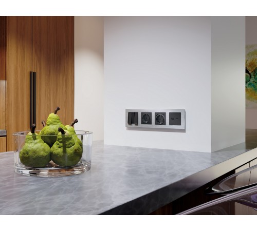 Рамка на 3 поста Ambrella Volt AF550103 Platos Металл