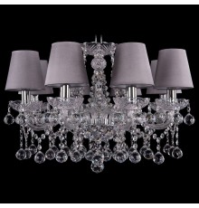 Подвесная люстра Bohemia Ivele Crystal 1413/8/200/Ni/Balls/SH24 1413