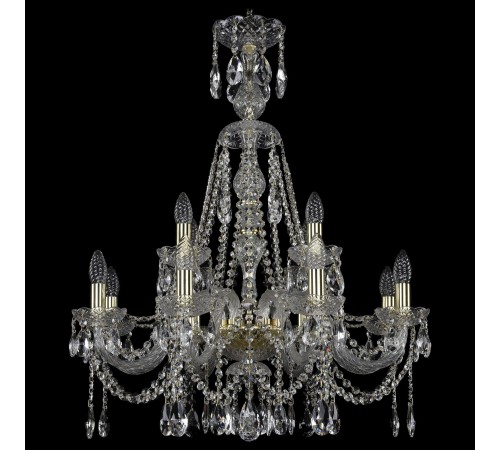 Подвесная люстра Bohemia Art Classic 11.12.8+4.240.XL-82.Gd.Sp 11.12