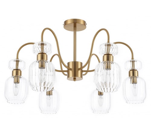 Люстра на штанге Escada 1141/6PL Clear Gloss