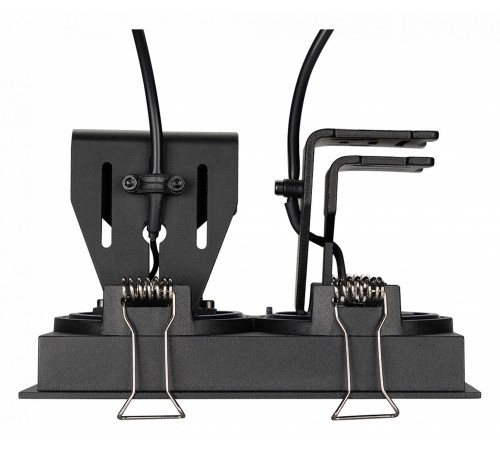 Встраиваемый светильник Arlight 028151 CL-SIMPLE-S148x80-2x9W Warm3000 (BK, 45 deg)