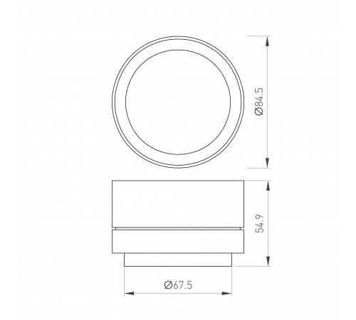 Кольцо декоративное Arlight 046754 CALIPSO