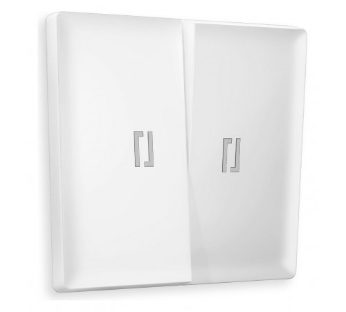 Клавиши для выключателя двухклавишного c подсветкой Quant AP1240