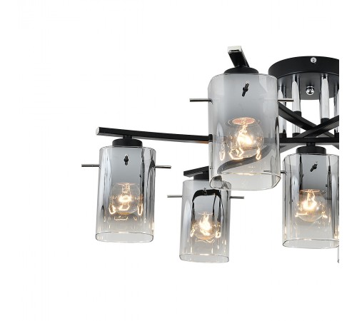 Потолочная люстра Escada 1101/7P Black IBERIS