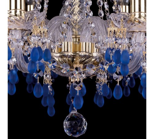 Подвесная люстра Bohemia Ivele Crystal 1410/6/160/G/V3001 1410