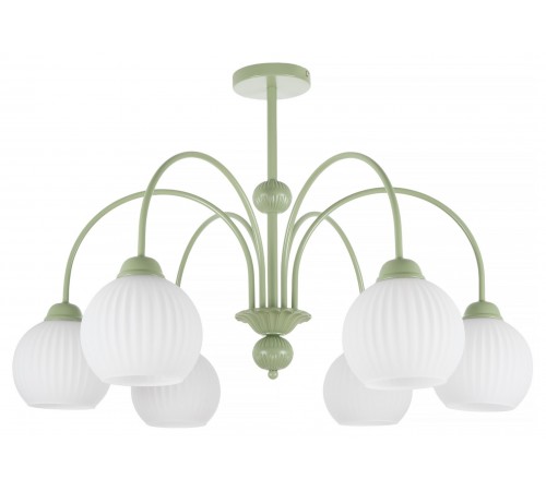 Люстра на штанге MyFar MR2271-6С Flora