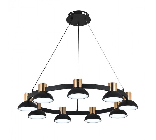 Подвесная люстра Indigo 11059/9P Black Traforo