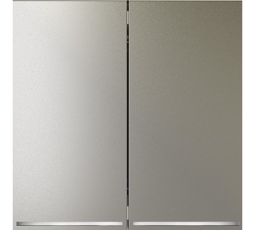 Выключатель проходной двухклавишный с подсветкой без рамки Voltum VLS020404 S70