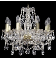 Подвесная люстра Bohemia Ivele Crystal 1411/8/141/G 1411