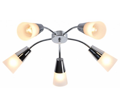 Потолочная люстра Escada 1100/5P Chrome Aquilegia