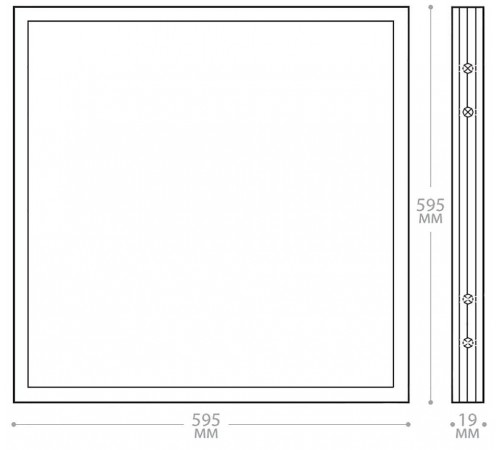 Светильник для потолка Армстронг Feron 48528 AL2115