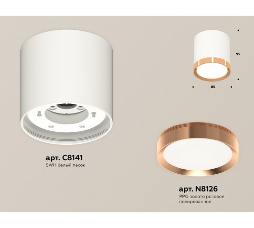 Накладной светильник Ambrella Light XS8141005 XS