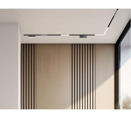 Накладной светильник Italline IT012-5024 black 3000K ATOM