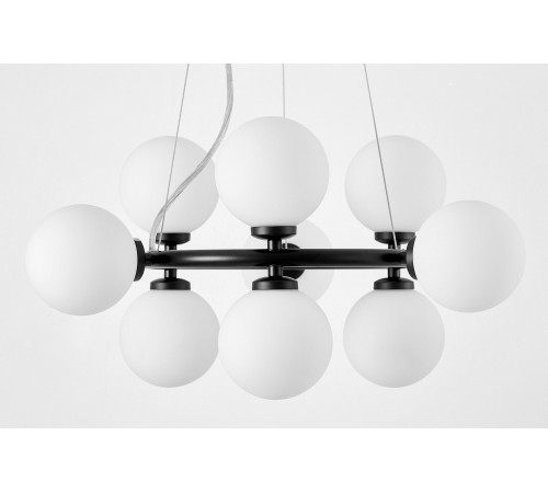 Подвесная люстра LUMINA DECO LDP 6033-9 BK MARSIADA