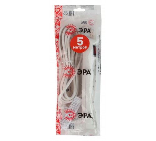 Сетевой фильтр Эра Б0044054 U-4s-5m-2x1