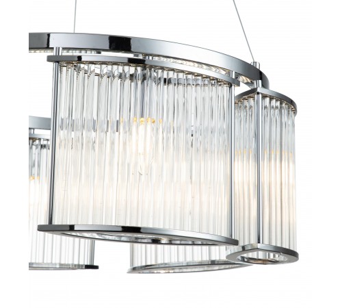 Подвесная люстра Indigo 12003/6P Chrome Corsetto