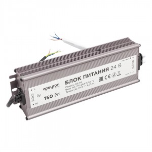 Блок питания Apeyron 24V 150W IP67 6,25A 03-114