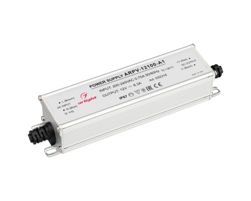 Блок питания Arlight ARPV-12100-A1 12V 100W IP67 8,3A 032316