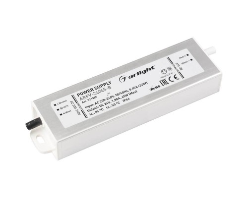 Блок питания Arlight ARPV-45B 24V 45W IP67 1,88A 021965