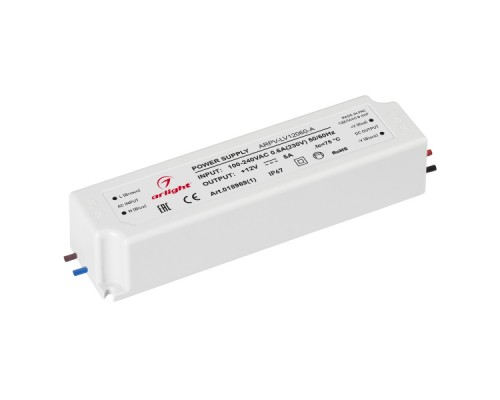 Блок питания Arlight ARPV-LM12060 12V 60W IP67 5A 018969(1)