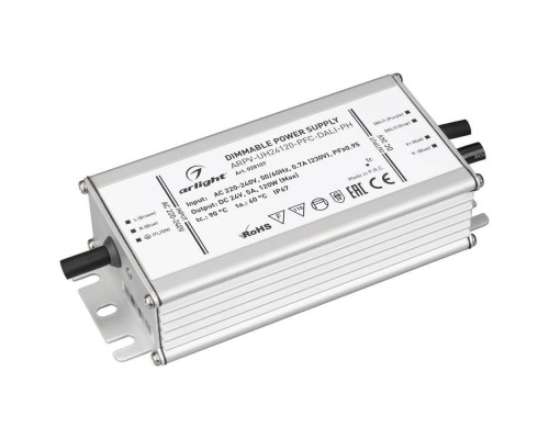 Блок питания Arlight ARPV-UH24120-PFC-Dali-PH 24V 120W IP67 5A 028107