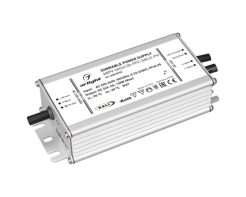 Блок питания Arlight ARPV-UH24120-PFC-Dali2-PH 24V 120W IP67 5A 028107(2)