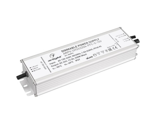 Блок питания Arlight ARPV-UH24320A-PFC-0-10V 24V 320W IP67 13,3A 026574