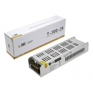 Блок питания SWG 24V 300W IP20 12,5A T-300-24 002901