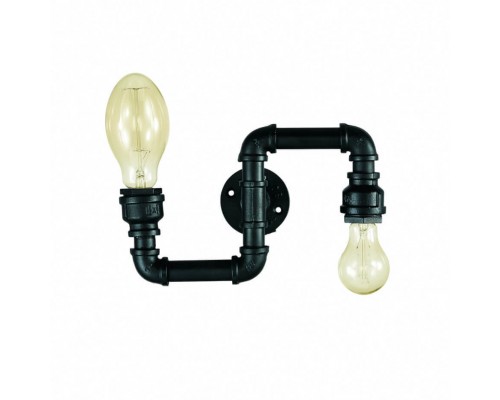 Бра Ideal Lux Plumber AP2 Nero 136691