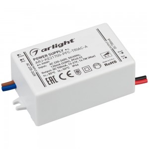 Драйвер Arlight  ARJ-KE30300-PFC-Triac-A 13-21V 15W IP44 0,7A 028281