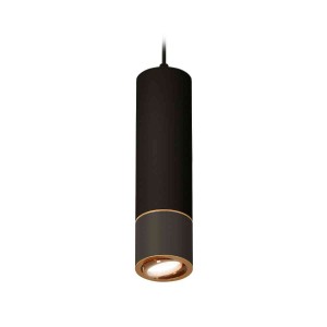 Комплект подвесного светильника Ambrella light Techno Spot XP7402050 SBK/PYG черный песок/золото желтое полированне (A2311,C7456,A2072,C7402,N7004)