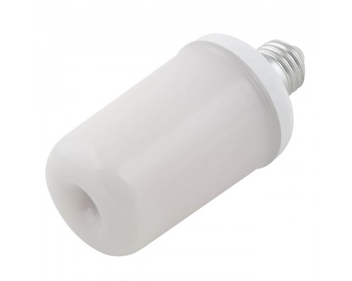 Лампа светодиодная декоративная Uniel E27 6W матовая LED-L60-6W/FLAME/E27/FR PLD01WH UL-00003360