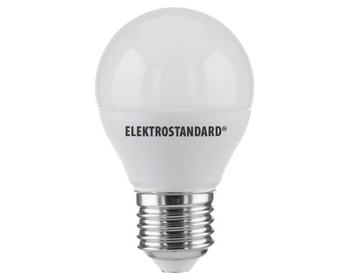 Лампа светодиодная Elektrostandard E27 7W 6500K матовая a048667