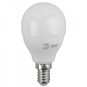 Лампа светодиодная ЭРА E14 11W 4000K матовая LED P45-11W-840-E14 Б0032988