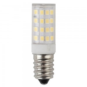 Лампа светодиодная ЭРА E14 3,5W 2700K прозрачная LED T25-3,5W-CORN-827-E14 Б0028744