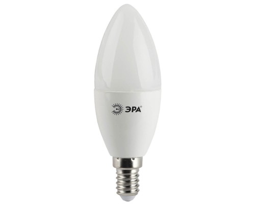 Лампа светодиодная ЭРА E14 5W 4000K матовая LED B35-5W-840-E14 Б0018872